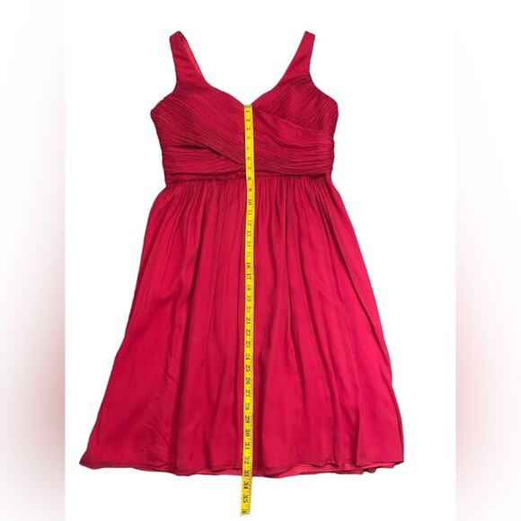 J. Crew Heidi Raspberry Cocktail Dress - 14 Tall - Picture 6 of 15